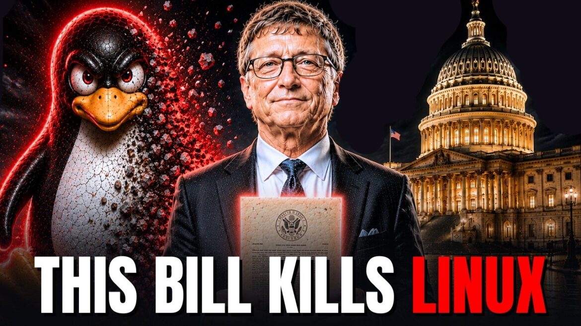 Microsoft WINS If This Bill Passes — And Linux DIES