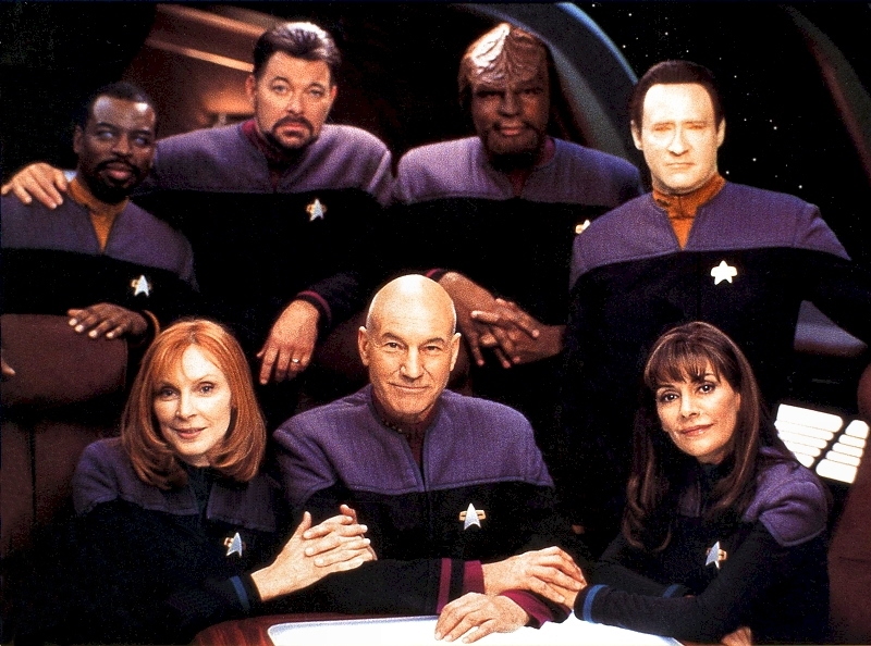 TNG crew from Nemesis