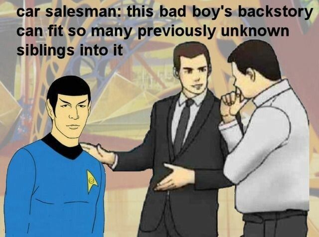 Used car salesman template
